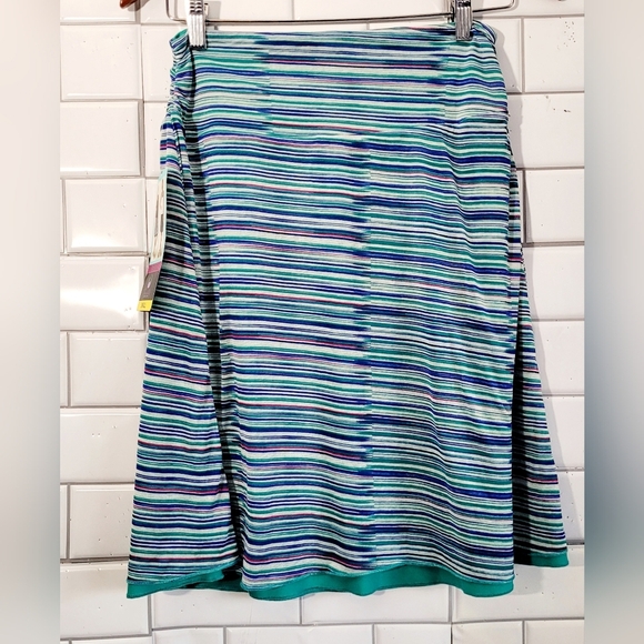 Nwt Tranquility By Colorado Clothing Reversible Athletic Casual Everyday Skirt K - Picture 1 of 5